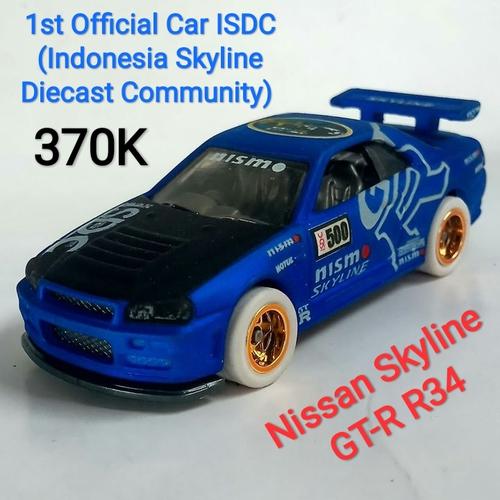 Jual Hot Wheels Nissan Skyline GTR R34 Custom Nismo ISDC Community ...