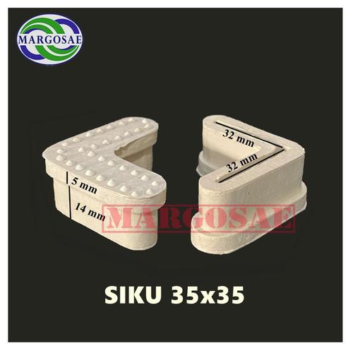 Jual Karet Kaki Rak Besi Siku 35x35 Putih - Kab. Bandung - Toko ...