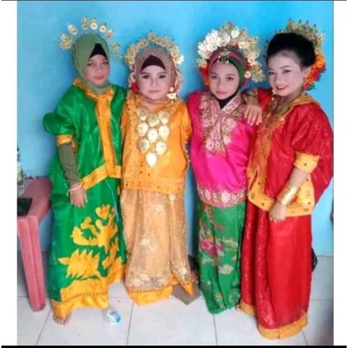Jual RAINBOW-Pakaian adat Bugis / baju adat bodo / stelan adat Makasar