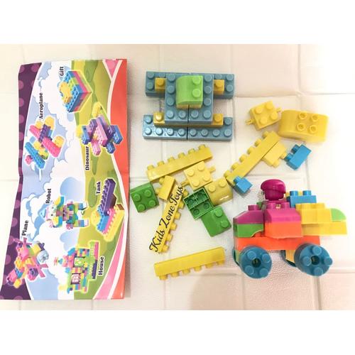 Jual Mainan Anak Smart Block SB 45 DIY Building blok susun robot ...