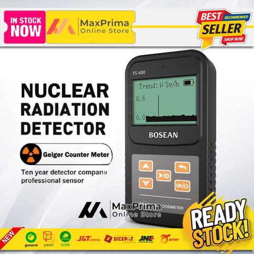 Jual Alat Deteksi Radiasi Nuclear Nuklir Dosimeter Bosean FS600 ...