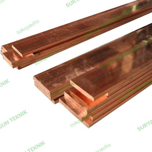IGUATU 5X 99.6% T2 Purple Copper Cu Flat Bar Plate 3mm X 15mm X 250mm Metal Strip
