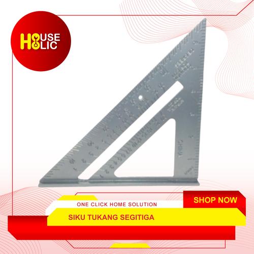 Siku Pada Rafter Jual Siku Tukang Segitiga / Penggaris Mistar Triangle / Rafter Square ...