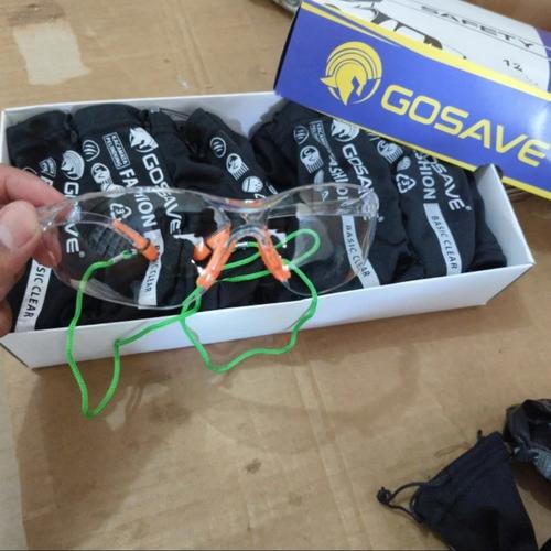Masker Gosafe Jual KACAMATA SAFETY GOSAVE/GLASSES SAFETY GOSAVE / ORIGINAL - Jakarta ...