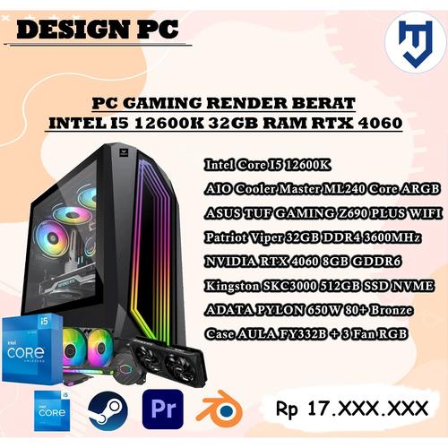 小型ゲーミングPC おお RTX4060/i5-12600K/32GB RAM