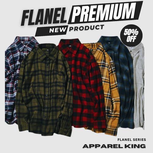 Jual PROMO! KEMEJA FLANEL PRIA LENGAN PANJANG UNISEX PREMIUM DISTRO