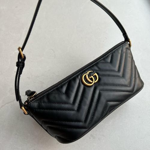 Jual GUCCI GG MARMONT SHOULDER BAG BLACK Kota Surabaya Rr