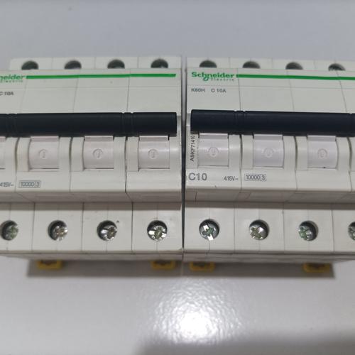 Jual MCB Schneider 10A 4 Phase Original, 10A 4 pole (bekas) - Kota ...