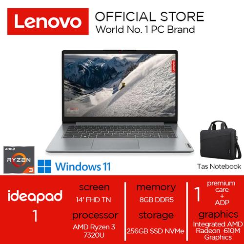 Promo Lenovo Ideapad Slim 1 14AMN7 Ryzen 3 7320U 8GB 256GB Win 11 OHS