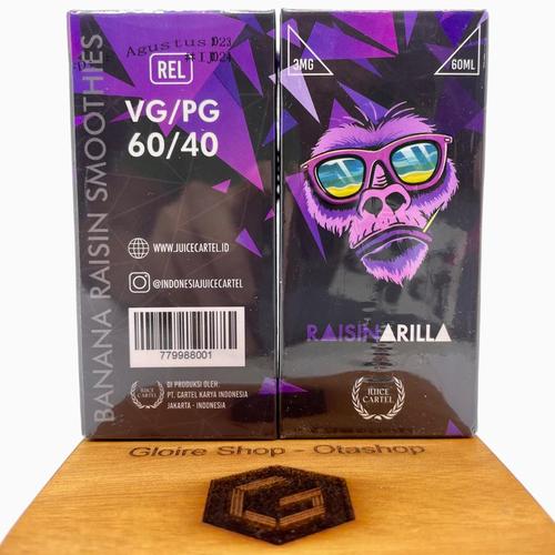 Jual Liquid RAISINARILLA 60ml Freebase by Juice Cartel Raisinrilla ...