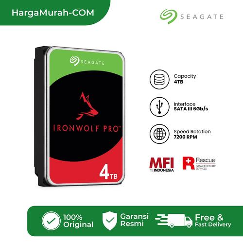 Seagate IronWolf 4TB NAS向けほぼ新品