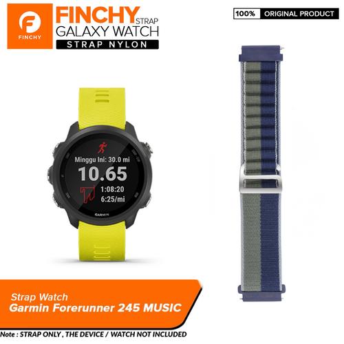 Finchy Forerunner 245 Wristband Promo Finchy Nylon Strap Garmin