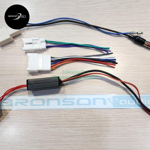 Jual Soket Head unit PNP Toyota, Antena, Step Down innova vrz voxy