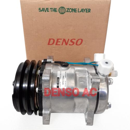 Jual Compresor Kompresor AC Mobil merk DENSO model 5CAM14A - 24 Volt