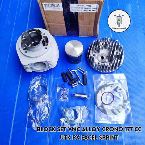 Jual Blok Set VMC Crono Alloy 177 cc Utk PX Excel Sprint Kota