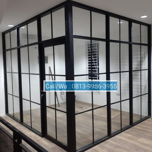 Jual Kusen Partisi Aluminium Kaca, Pintu Aluminium, dan Jendela