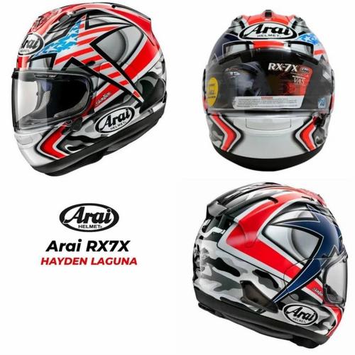 Jual Arai RX-7X Hayden Laguna Made In Japan - Jakarta Pusat 