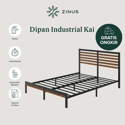 Promo Dipan Industrial Zinus Kai DIY Bed In a Box 160x200 Cicil 0 3x Kota Bekasi Zinus