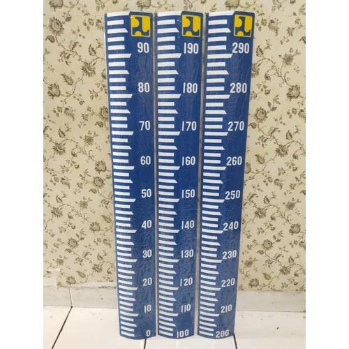 Jual Peilschaal alat ukur Ketinggian air / Peil Scale papan duga 3 ...