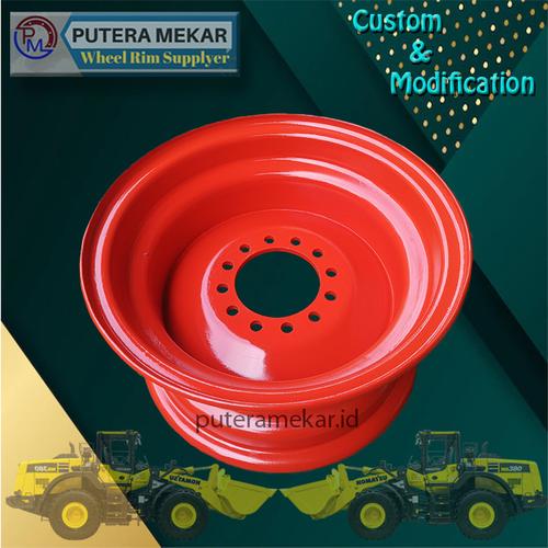 Velg Loader WA 200, hitachi ZW140, kawasaki 140Z, tubeless IN di  Putera Mekar Velg Tokopedia