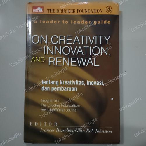 Jual BUKU ON CREATIVITY INNOVATION AND RENEWL TENTANG KREATIVITAS ...