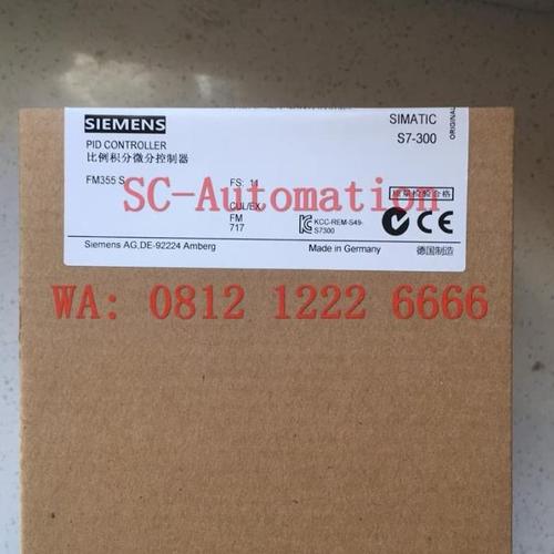 Siemens 6ES7 355-2CH00-0AE0 Modulo PLC, Nuovo In Scatola, Mai Aperto, 6ES7355-2CH00-0AE0