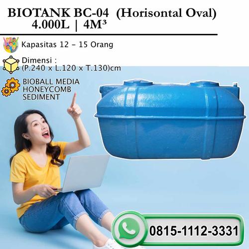Jual TANGKI BIOTANK BIOFIL KAPASITAS 4.000 Ltr 4M3 / BIOTECH - Kab ...