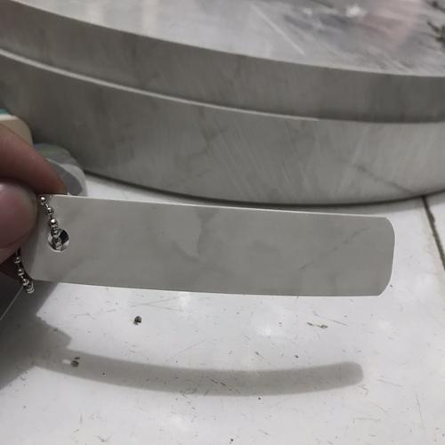 Jual Edging Hpl Aica Taco WHITE MARBLE GLOSSY MARMER PUTIH KILAP GLOSSY ...