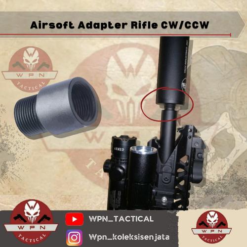 Jual Adaptor AEG CCW CW / Extender Airsoft CW To CCW lengkap Jakarta