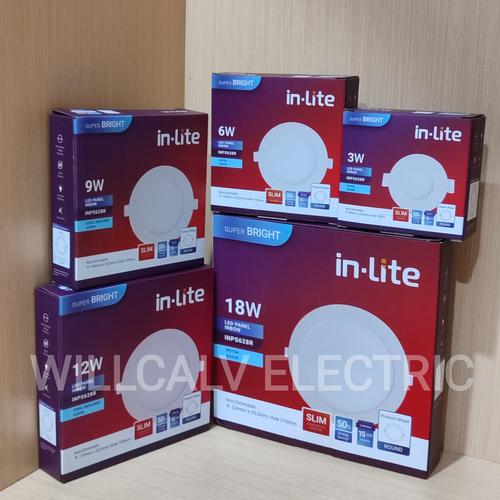 Jual Lampu panel inlite in-Lite 3W 6W 9W 12W 18W / Lampu downlight In ...