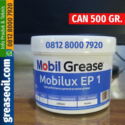 Jual MOBILUX EP 1 Lithium Mobil Grease General Purpose NLGI 1 Can 500