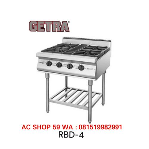 Jual GETRA RBD4 Kompor Gas Open Burner With Stand Cooker 4 Tungku RBD 4 ...