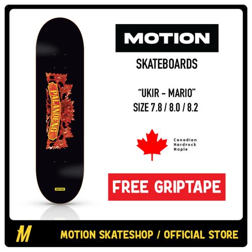 Jual MOTION SKATEBOARDS DECK UKIR MARIO 8,2 Kab. Badung