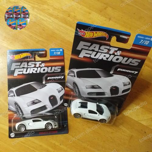 Hot Wheels Fast & Furious – Bugatti Veyron à L’échelle 1/64 – Modèle Collector