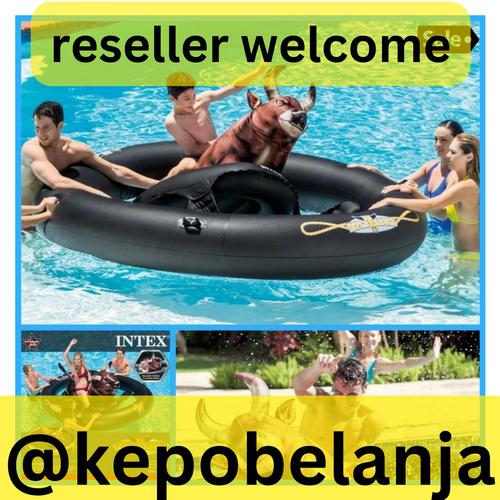 Inflatable Swimming Bull Riding Floatie Bull Riding Float Bull