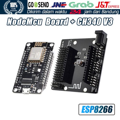 Jual Nodemcu Lua Wifi V3 4mb 32mbits Ch340 Flash Esp8266 Esp12 Board ...