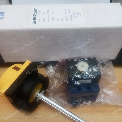 Jual salzer SAA63 ON OFF Main switch 3P 63A handle pintu panel ...