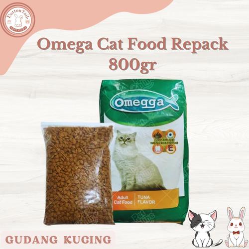 Jual Omega Cat Food Repack 800gr Jakarta Barat Gudang Kucing