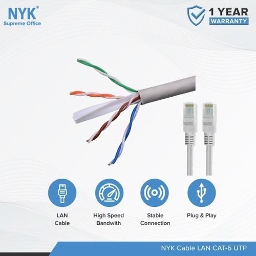 Jual Kabel Lan NYK Cat 6 RJ45 Ukuran Panjang 20 Meter - Jakarta Pusat ...