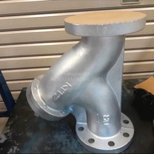 Jual Y strainer kitz 10" inch DN250 flange jis 10K cast iron Jakarta Utara HOKKI MANDIRI