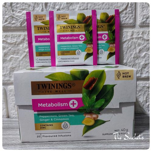 Jual Twinings Live Well Metabolism+ Sachet Kota Bandung The Sachets
