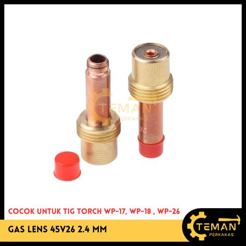 Welding Helmets Lens WeldingCity 2-Pack Gas Lens Collet Body 45V25 For TIG Torches - 1/16 Size, Fits 17/18/26 Series Tig Welding Torch Body Welding Helmets Lens WeldingCity 2-Pack Gas Lens Collet Body 45V25 For TIG Torches - 1/16 Size, Fits 17/18/26 Series Tig Welding Torch Body