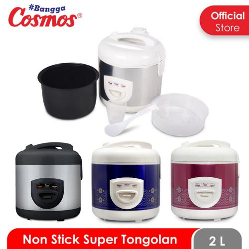 Jual Rice Cooker Cosmos CRJ 8229 2 Liter + Tongolan Magic Com Cosmos
