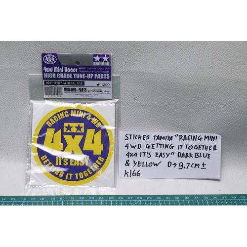Jual Stiker Sticker Tamiya Logo Racing Mini 4WD 4X4 Diameter 9,7cm ...