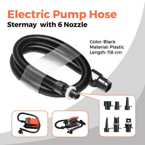 Tuyau De Pompe à Air électrique Pour Kayak/paddle Board - Compatible Stermay 782, 5 Buses, Longueur ~65 Cm - 4