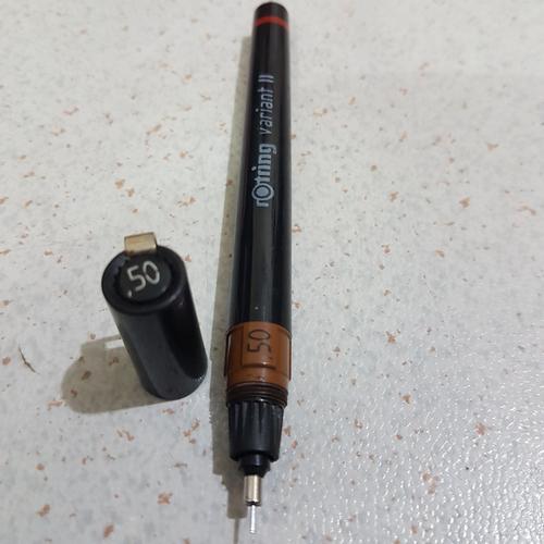 Jual Rotring Variant II Isograph 0.50 rapido jerman pulpen gambar item