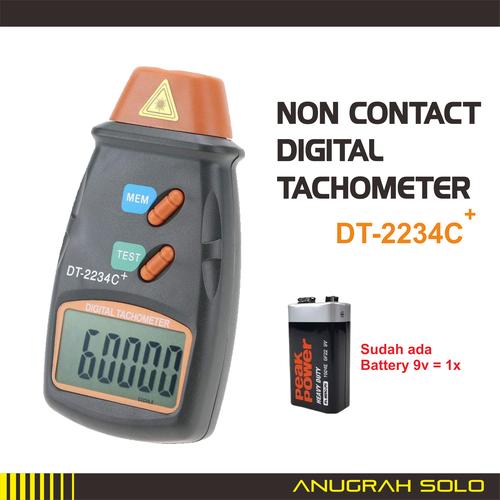 TOPWAY Tachimetro Digitale, DT-2234C + Contagiri Digitale Tester - 4