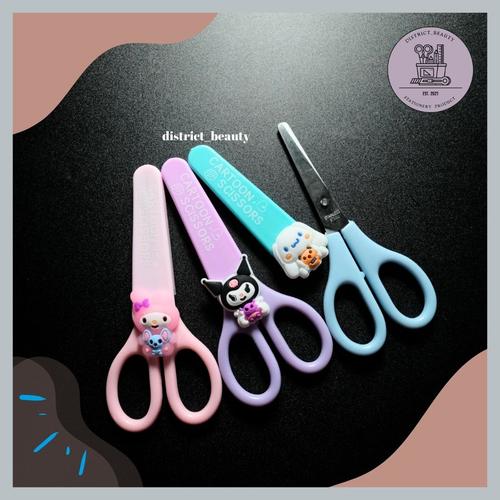 Jual GUNTING KARAKTER SANRIO PEMOTONG KERTAS FREE KARET SANRIO