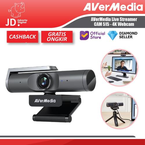 Promo AVerMedia Live Streamer CAM 515 4K Webcam PW515 Cicil
