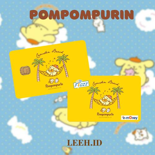 Promo POMPOMPURIN SANRIO - Kartu Etoll Flazz Gen 2/Emoney - EMONEY ...